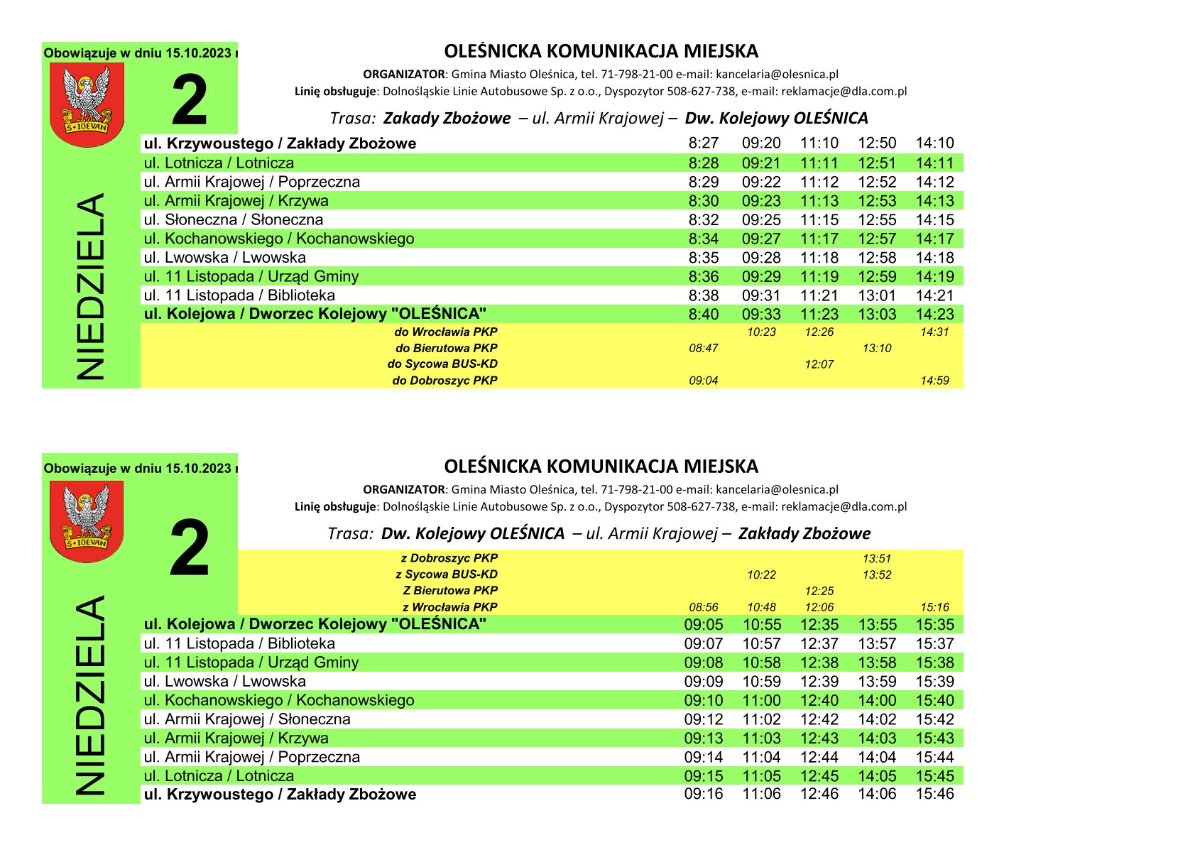 rozkłąd jazdy rozkłąd jazdy